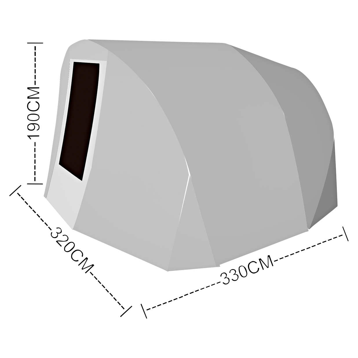 Anaconda 2-Man-Tent Cusky Dome 190 