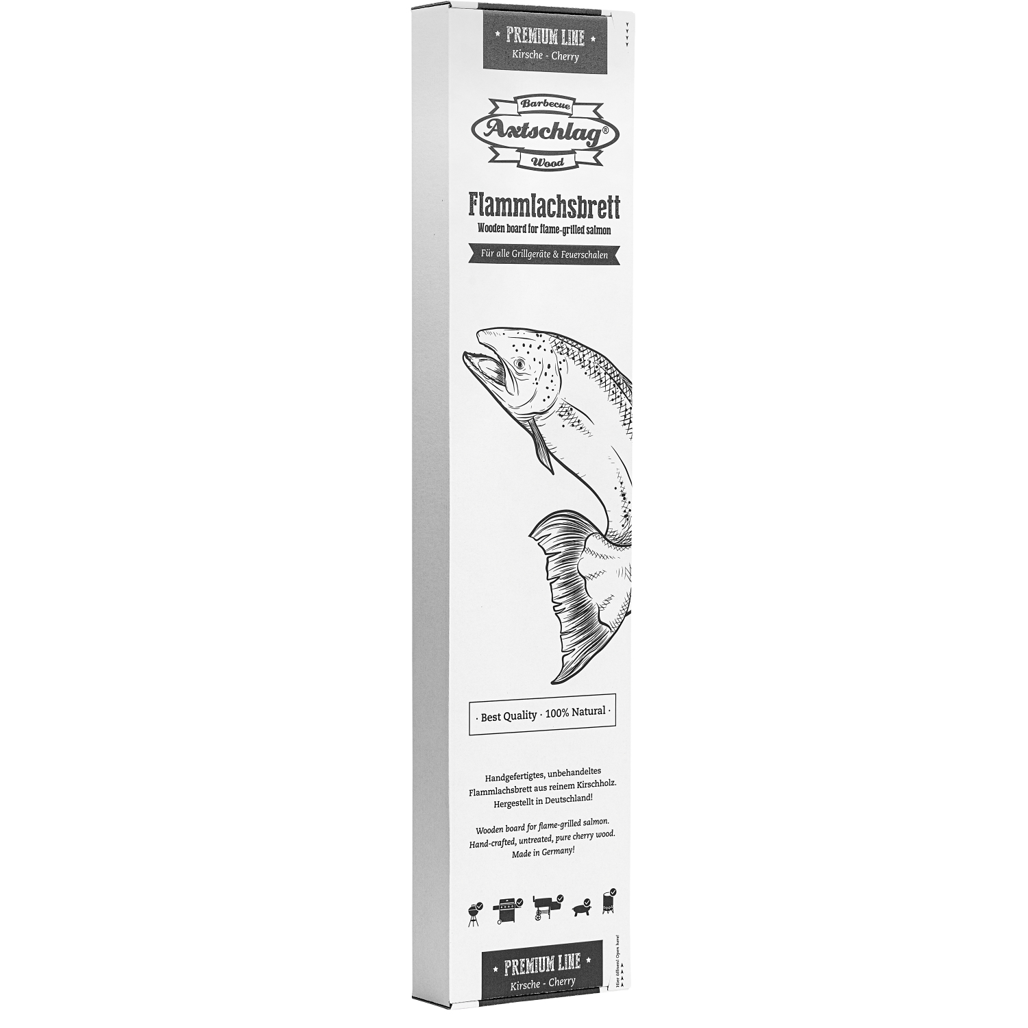 Axtschlag Flame Salmon Board Premium Line Cherry 