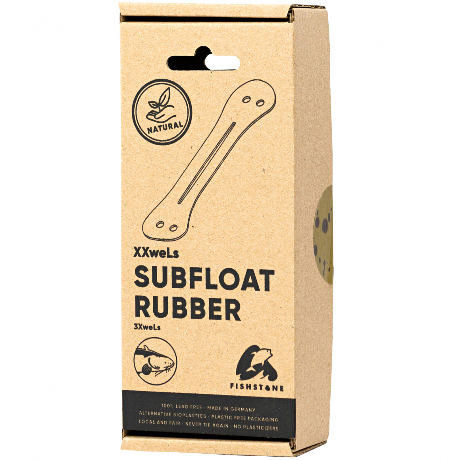 FISHSTONE Catfish Mount 3XweLs Rubber (single part - sandy) 