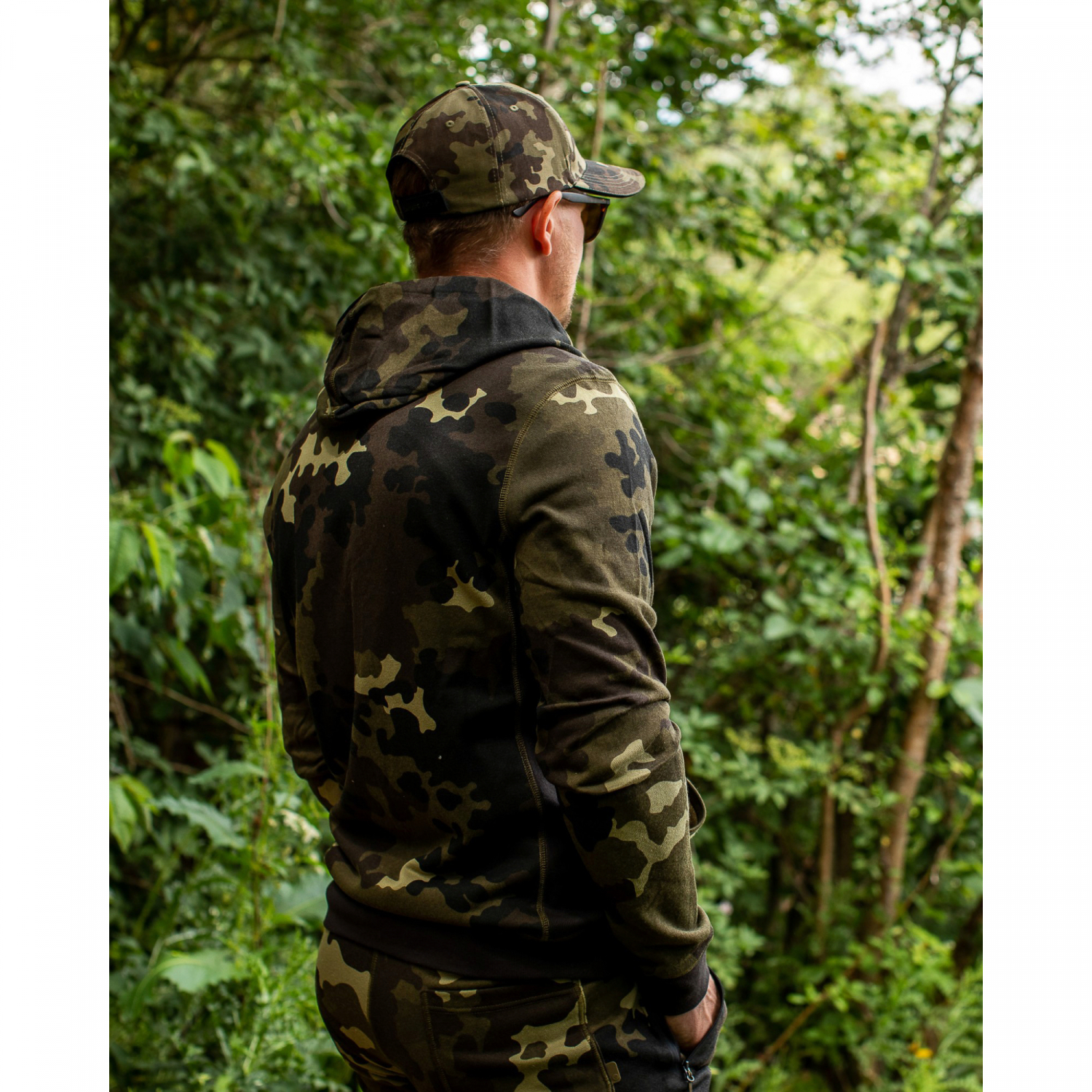 Korda Zip Hoodie Dark Kamo 