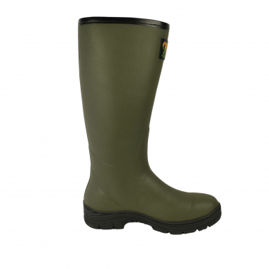 Almwalker Jannik Neoprene Boots Men, With Zip (Olive)