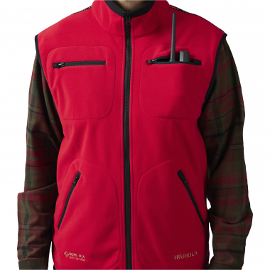 Härkila Kamko Fleece Waistcoat Men (Brown/Red)