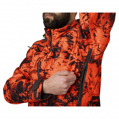 Härkila Wildboar Pro Camo Hws Outdoor Jacket Men (AXIS MSP® Orange Blaze)
