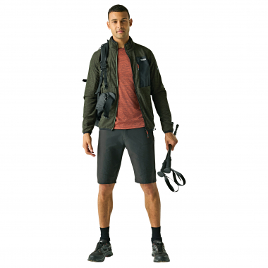Regatta Scaris Knitted Fleece Jacket Men (Dark Khaki)