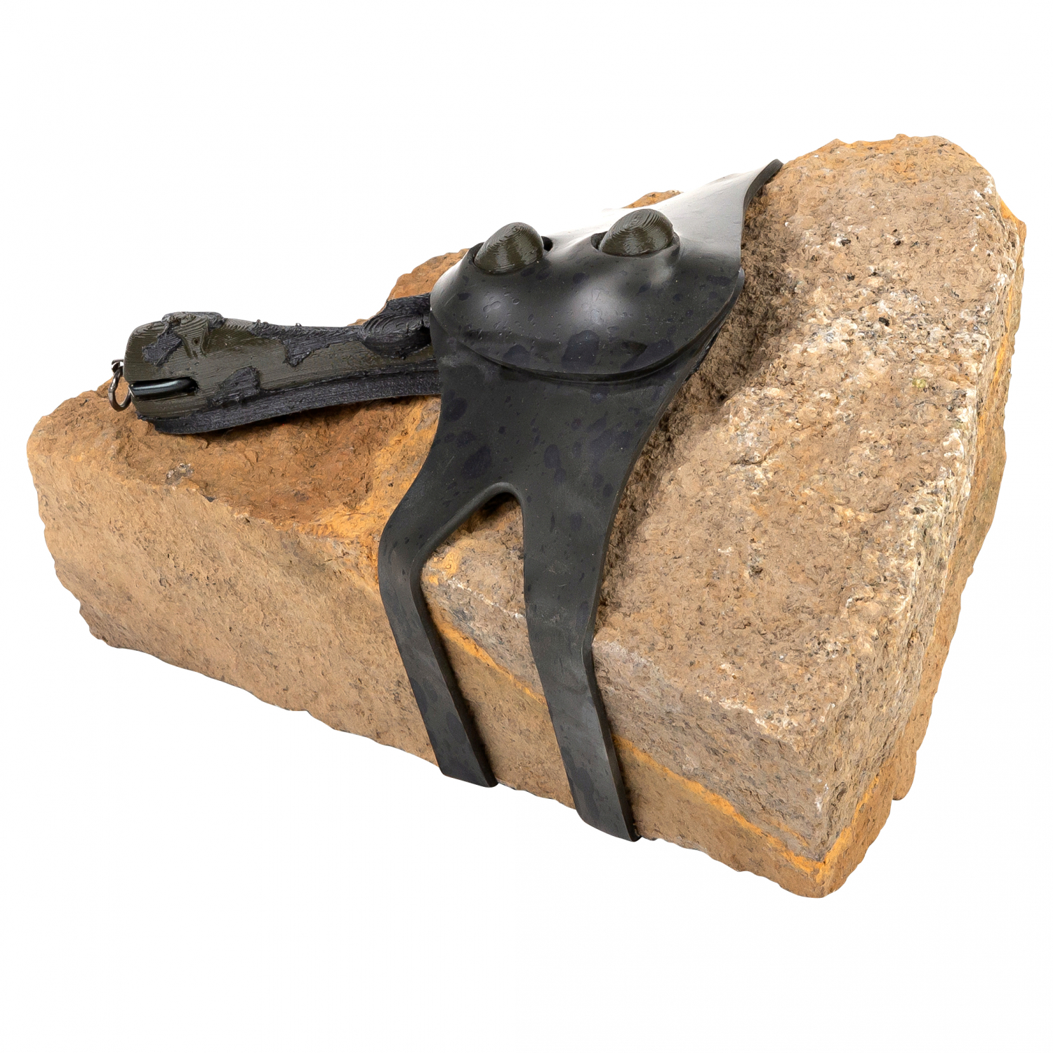 FISHSTONE Catfish Mount 3XweLs Rubber (single part - muddy) 