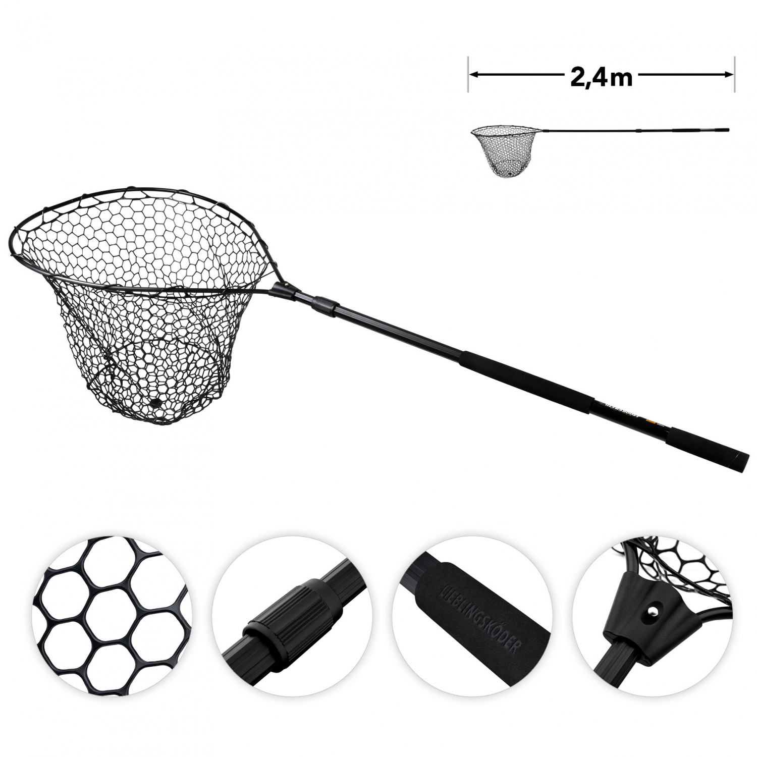 Lieblingsköder Landing net Ultraboost (zander) 