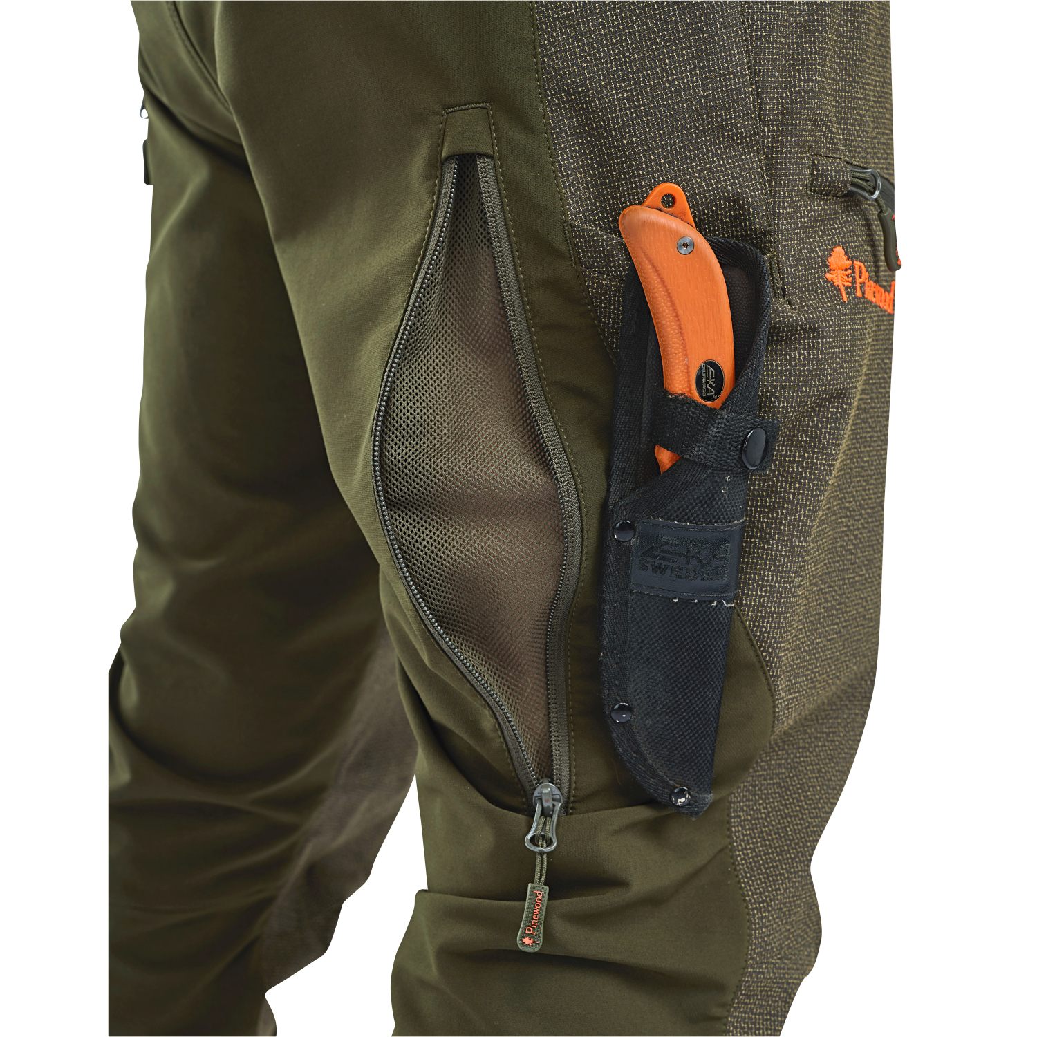 Men's Furudal Thorn Resistant Trousers (Moss Green) 