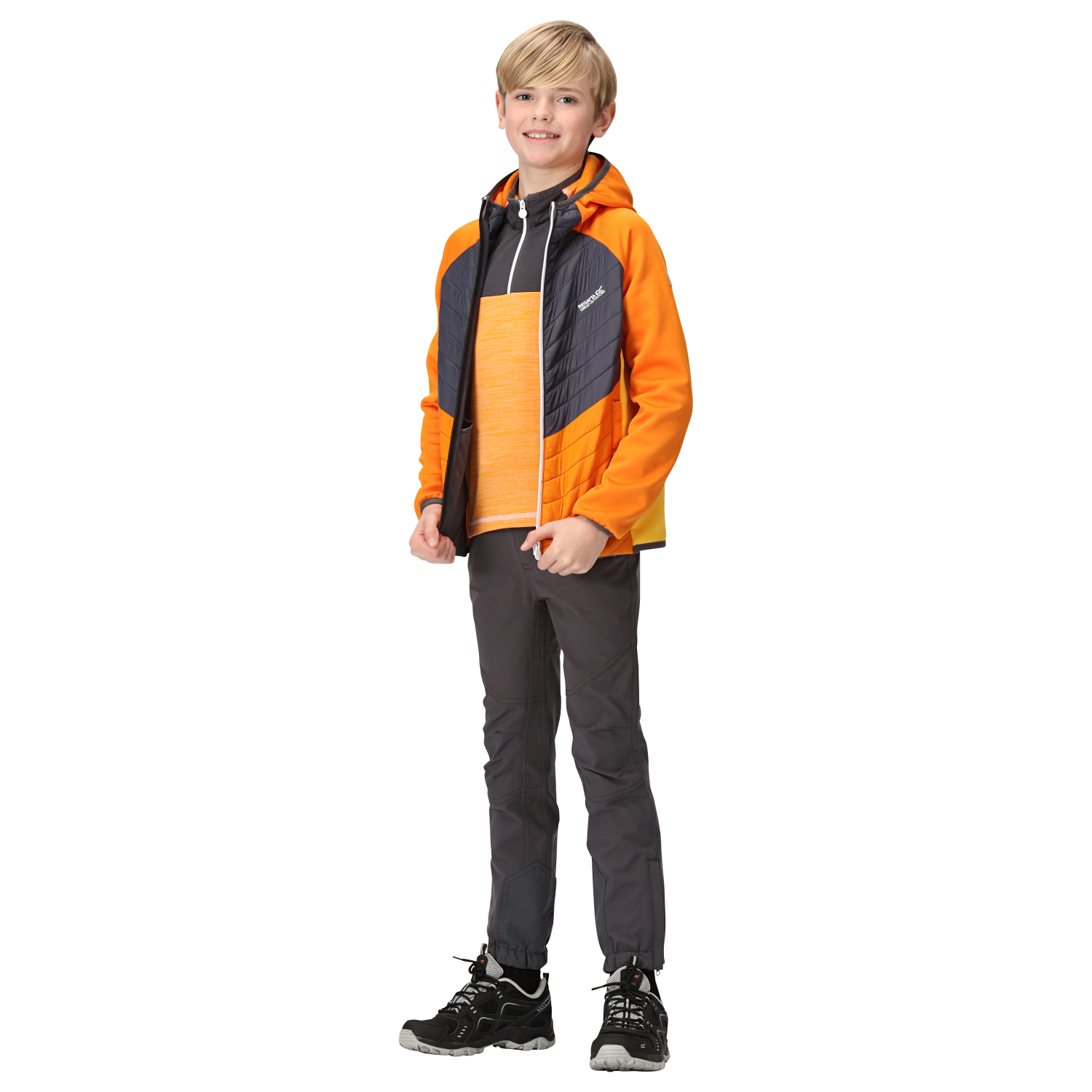 Regatta Kids' Jacket Kielder Hybrid (orange) 