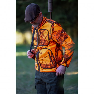 Deerhunter Men's Strykari Men Reversible Jacket (Realtree Edge® Orange)