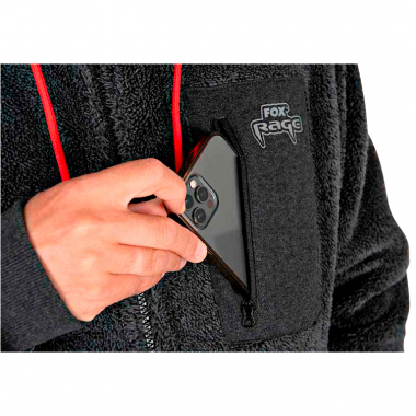 Fox Rage Reversible Sherpa Hoody Men (Black)