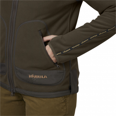 Härkila Kamko Fleece Jacket Women (Brown/Red)