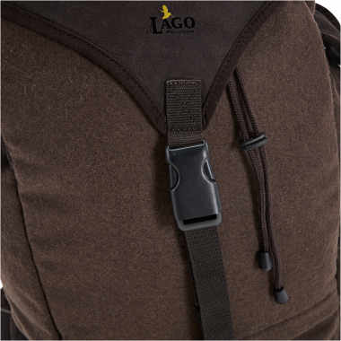 il Lago Passion Loden/leather backpack Gigax