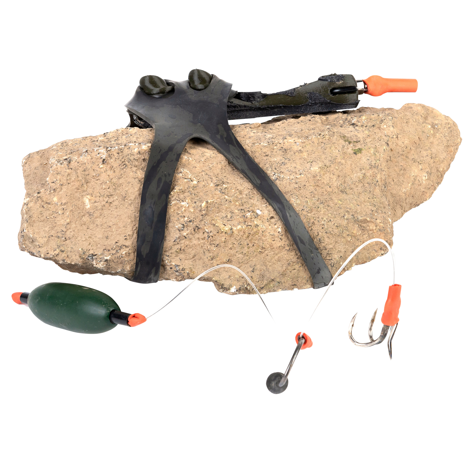 FISHSTONE Catfish Mount 3XweLs Rubber (single part - muddy) 