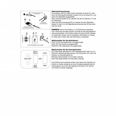 Cooler/heater box 40L