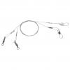  Stahlvorfach mit Karabinerwirbel 