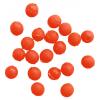  Gummiperlen (rund, orange Ø 6 mm) 