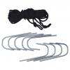  Umbrella tent with zipper 