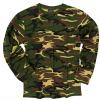  Langarmshirt Co Woodland Herren (Camouflage) 