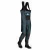  Neopren Wathose 5 mm - Platin-Innovation Herren, m. Profil-Sohle (Seal-Grau) 