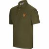  Polo-Shirt Rothirsch Unisex (Oliv) 