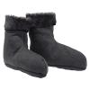  Thermo Faserpelz-Socken Unisex (Schwarz) 