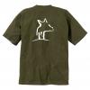  T-Shirt ‘Sow’ Men (Olive) Sz. L 