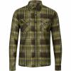  Fleece Holzfällerhemd Vall Herren (Oliv) 