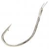  Angelhaken Forelle-Bienenmade (silber) 