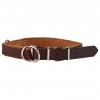  Leather collar with stop 