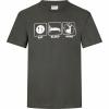  T-Shirt ‘Eat Sleep Hunt’ Men (Olive) 