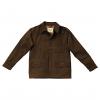  Waxed Jacket Herren (Brown) 