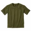  3er Set: T-Shirts Herren (Oliv/Beige/Braun) 