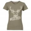  T-Shirt Hunting Club Damen (Oliv) 