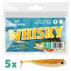  Gummifisch Barschköder (7,5 cm, Whisky) 
