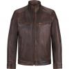  Lederjacke Boston Herren (Braun) 