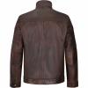  Lederjacke Boston Herren (Braun) 