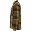  Fleecejacke Holzfäller Herren (Grün/Braun) 
