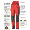  X-treme Protect Sauenschutzhose Herren (Rot/Schwarz) 