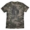  T-Shirt Herren (Camouflage/Schwarz) 