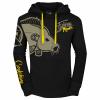  Fishing Mania Carpfishing Hoodie Herren (Black) 