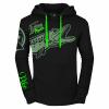  Fishing Mania Pike Hoodie Herren (Black) 