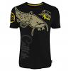  Fishing Mania CatFish T-Shirt Herren (Black) 