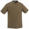  3er-Set: T-Shirts Herren (Green/H.Brown/Khaki) 
