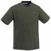  3er-Set: T-Shirts Herren (Green/H.Brown/Khaki) 