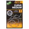  Fishing hooks Edges Curve Medium Hooks X10 