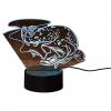  LED Deko Hecht 