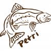  Aufkleber (Trout Petri) 