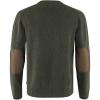  Övik Round-neck Sweater M Herren (Dark Olive) 
