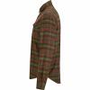  Flannel Hemd Bjarne Herren (Oliv/Rot) 