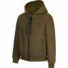  Sweatjacke Feuerland Herren, beheizbar (Oliv) 